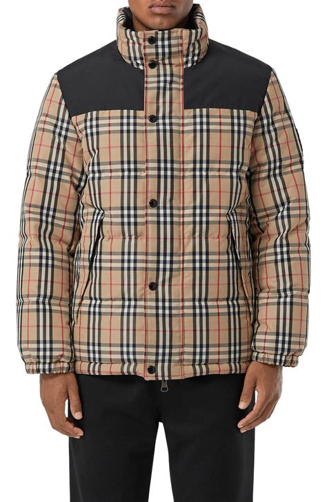 burberry sale men down jacket|burberry reversible puffer jacket.